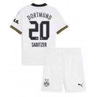 Dres Borussia Dortmund Marcel Sabitzer #20 Tretina pre deti 2024-25 Krátky Rukáv (+ trenírky)